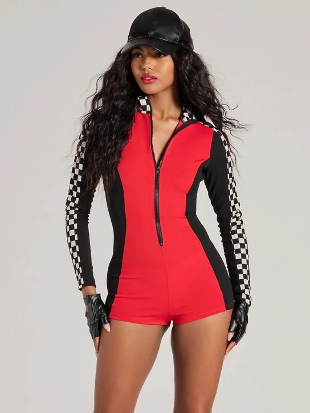 NWT Windsor Turbo Circuit Racer Checkered Romper